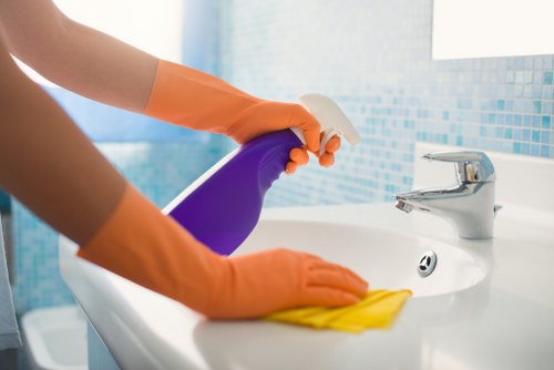 Commercial cleaners in Twickenham maintaining office spaces