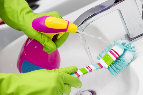 Regular home cleaning in a Twickenham family property