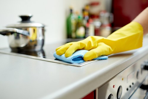 Deep cleaning equipment used for hard floor cleaning in Twickenham